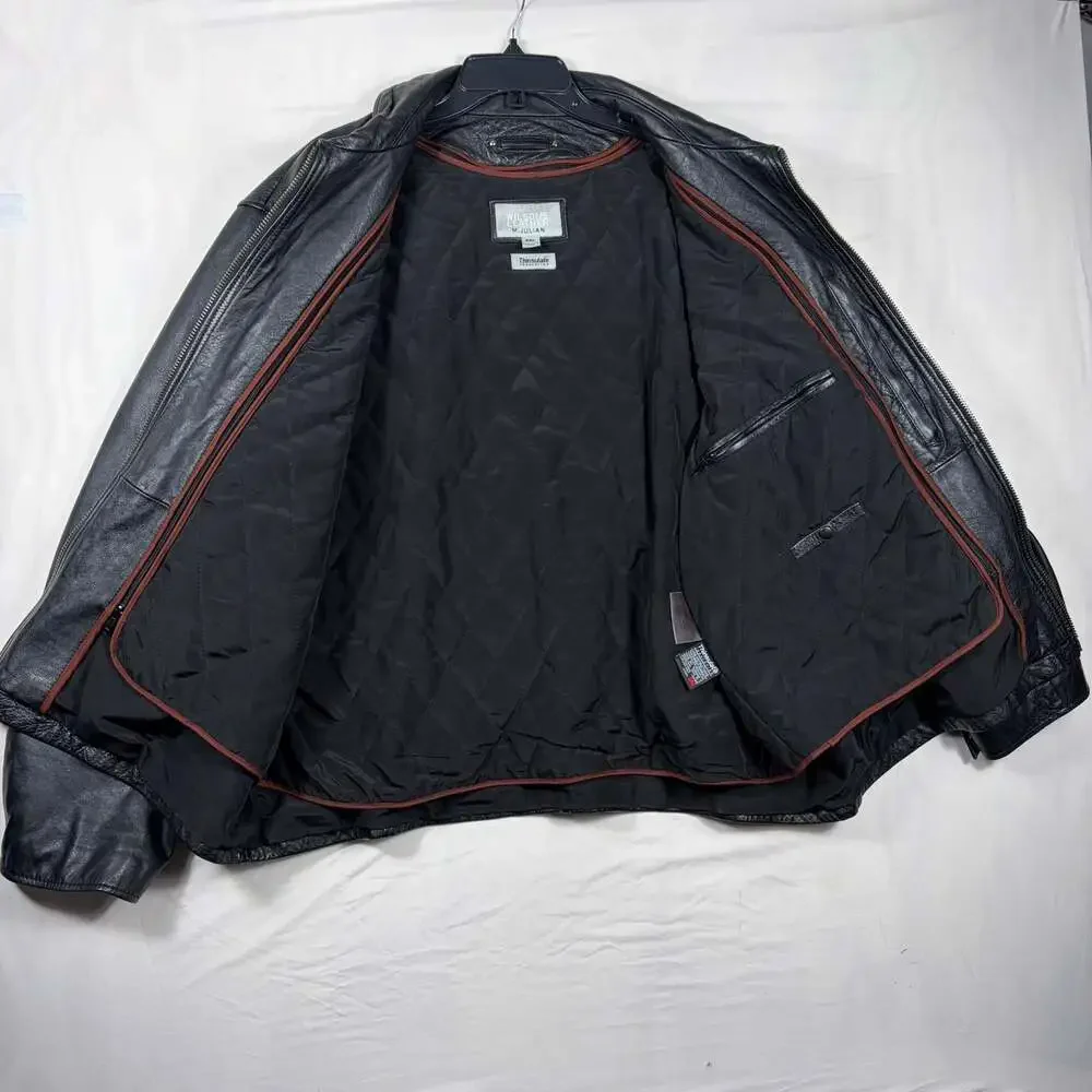 Vintage Wilsons Leather M. Julian Genuine Leather Insulated Bomber Jacket